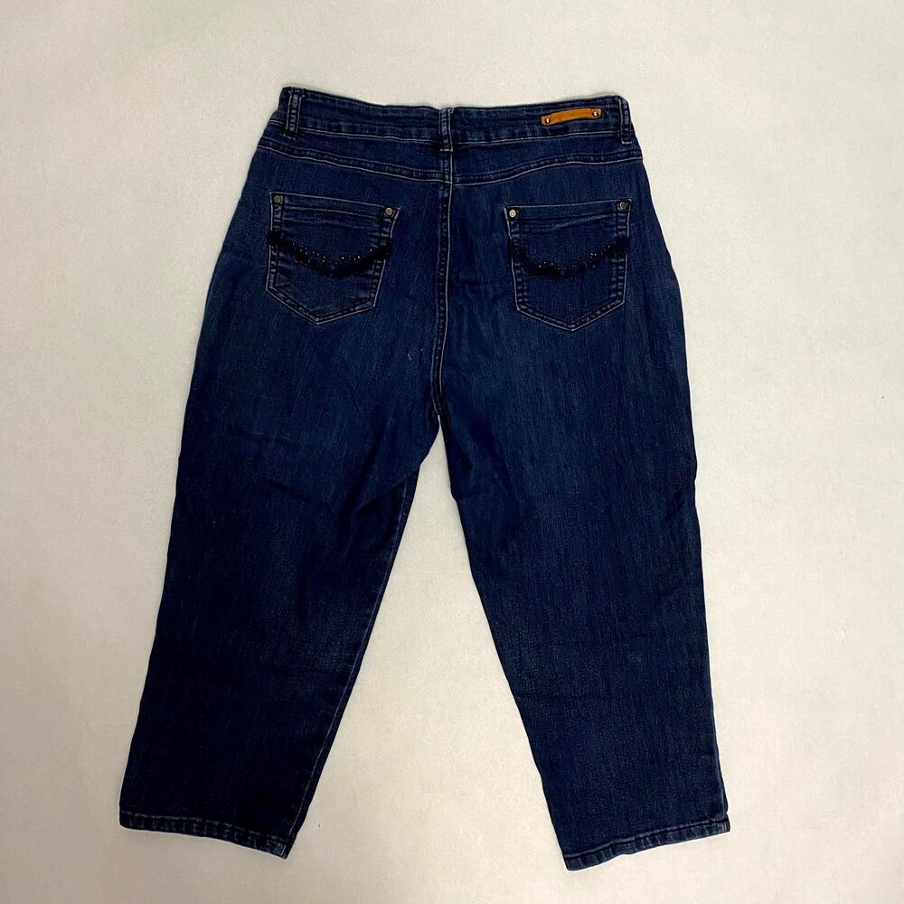 Simon Chang Denim Jeans Size 6 - Picture 3 of 4